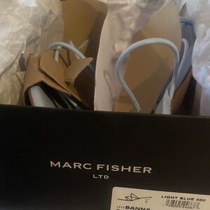 Marc Fisher Light Blue Heels